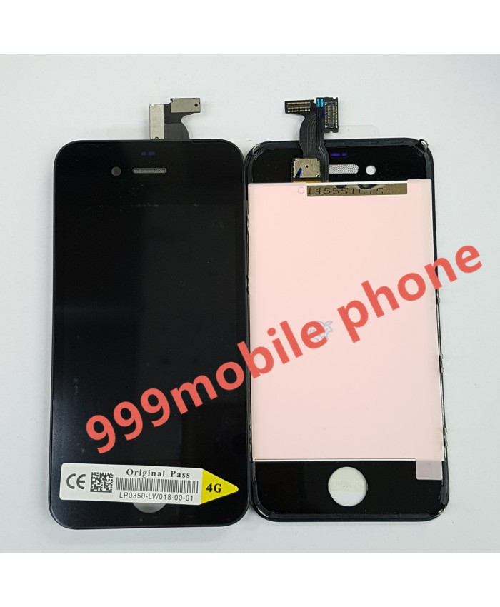 หน้าจอ ไอโฟน iPhone 4G +ทัชสกรีน  (AAA) ดำ